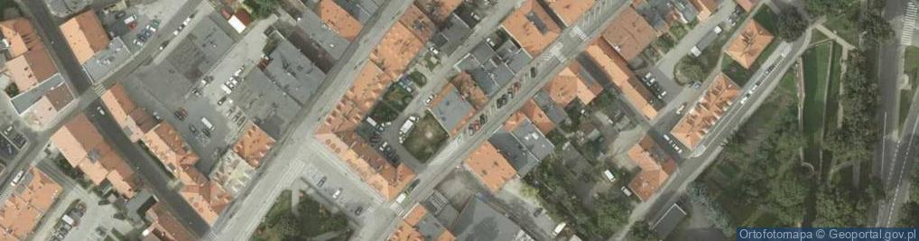 Zdjęcie satelitarne Wspólnota Mieszkaniowa Górnicza 16 w Złotoryi