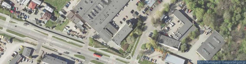 Zdjęcie satelitarne Wspólnota Mieszkaniowa Hallera 12 w Krośnie