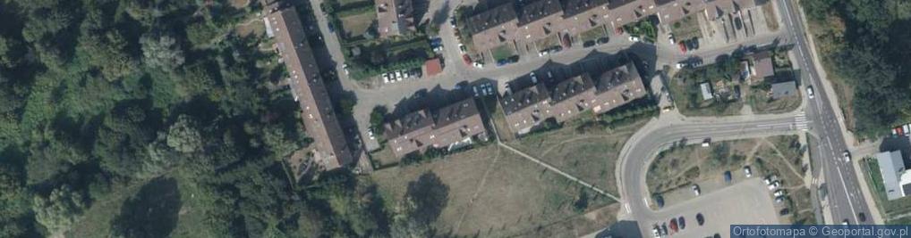 Zdjęcie satelitarne Wspólnota Mieszkaniowa Kasjopei 13, 15
