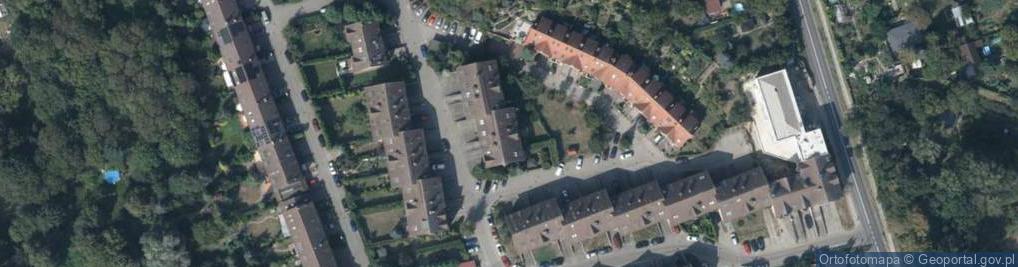 Zdjęcie satelitarne Wspólnota Mieszkaniowa Koziorożca 2, 4
