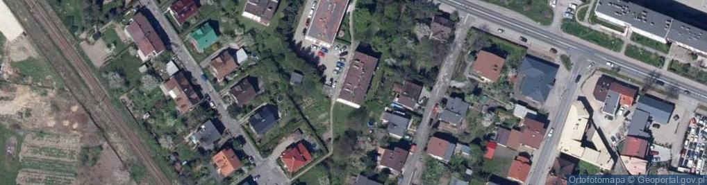 Zdjęcie satelitarne Wspólnota Mieszkaniowa "Krakowska 105"