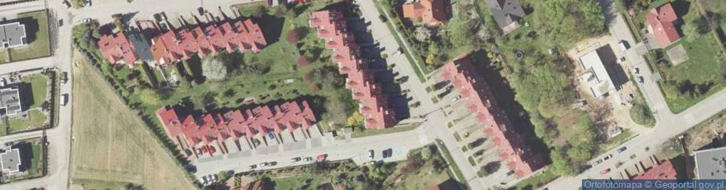 Zdjęcie satelitarne Wspólnota Mieszkaniowa Kwiatów Polnych 14