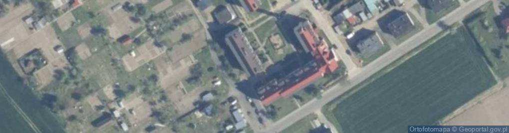 Zdjęcie satelitarne Wspólnota Mieszkaniowa Linie 16D 74-202 Bielice