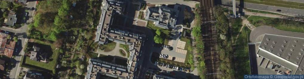 Zdjęcie satelitarne Wspólnota Mieszkaniowa Malowniczy Zakątek 1, Wysoka