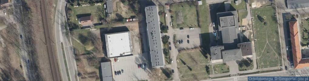 Zdjęcie satelitarne Wspólnota Mieszkaniowa Miasto Ogród ul.Kozielska 132A Gliwice
