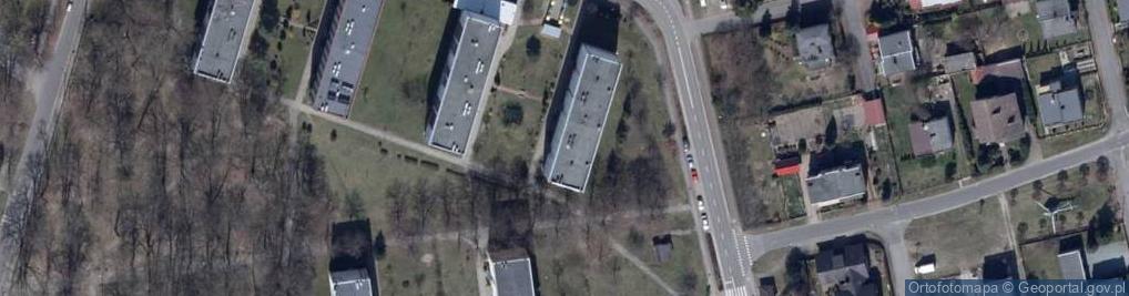 Zdjęcie satelitarne Wspólnota Mieszkaniowa "Na Wirażu"