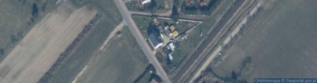 Zdjęcie satelitarne Wspólnota Mieszkaniowa Niekłonice 44 76-024 Świeszyno