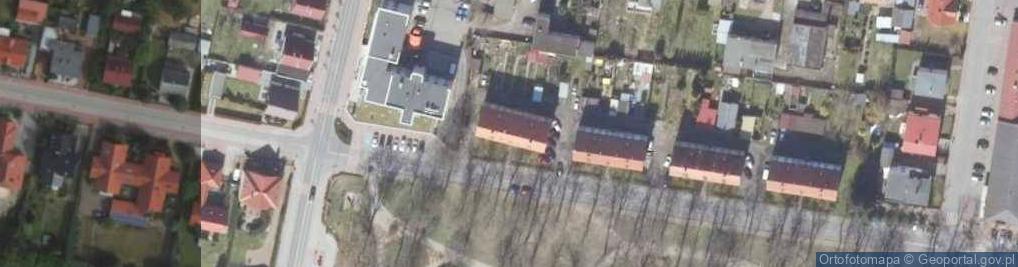 Zdjęcie satelitarne Wspólnota Mieszkaniowa Nieruchomości 27 Stycznia 14 Grodzisk Wielkopolski