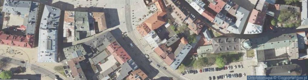 Zdjęcie satelitarne Wspólnota Mieszkaniowa Nieruchomości Krakowskie Przedmieście 51 w Lublinie