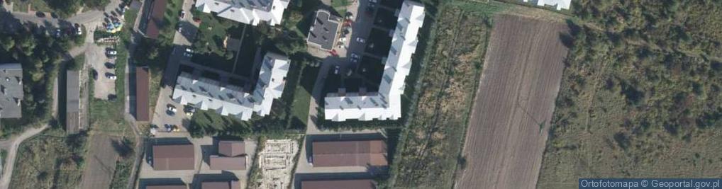Zdjęcie satelitarne Wspólnota Mieszkaniowa Nieruchomości nr 12A przy Al.3-Maja w Chełmie