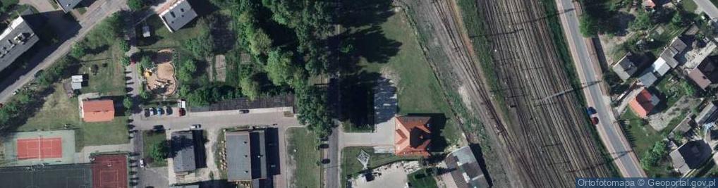 Zdjęcie satelitarne Wspólnota Mieszkaniowa Nieruchomości nr 21A przy ul.Bankowej w Dęblinie