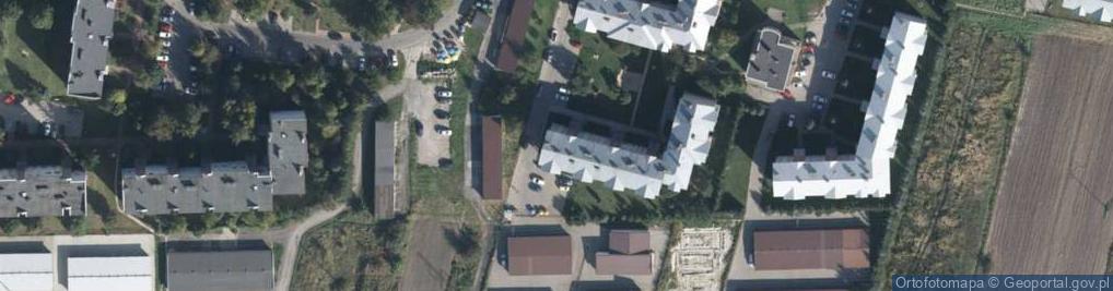 Zdjęcie satelitarne Wspólnota Mieszkaniowa Nieruchomości nr 3 przy ul.Małachowskiego 3