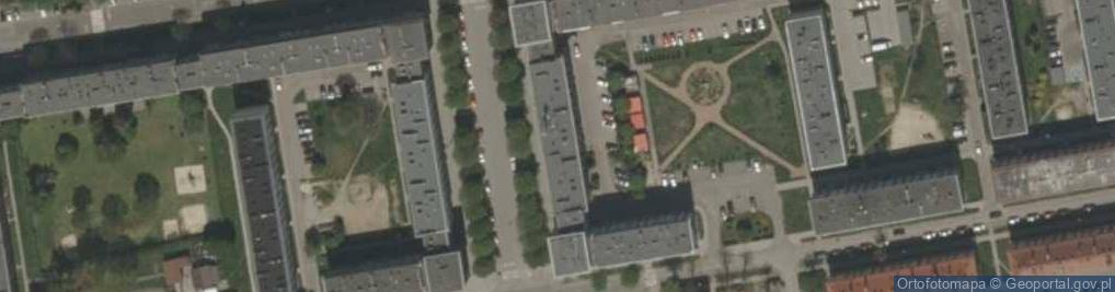 Zdjęcie satelitarne Wspólnota Mieszkaniowa Nieruchomości przy Al.1 Maja 2