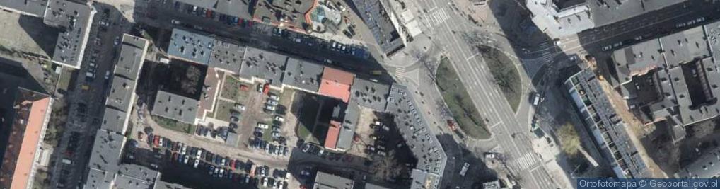 Zdjęcie satelitarne Wspólnota Mieszkaniowa Nieruchomości przy Al.Wojska Polskiego 46 Oficyna