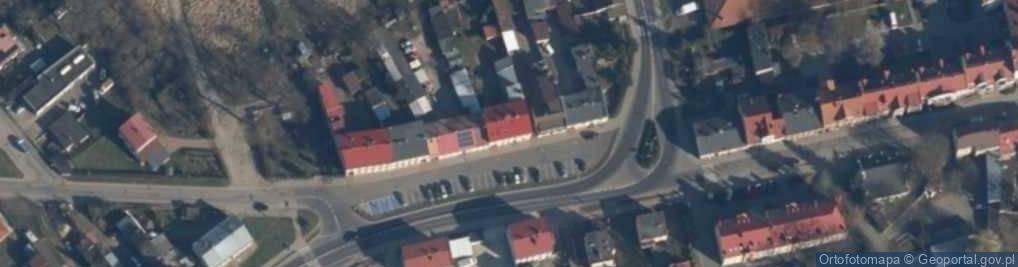 Zdjęcie satelitarne Wspólnota Mieszkaniowa Nieruchomości przy PL.Gdańskim nr 7.w Drawsku Pomorskim