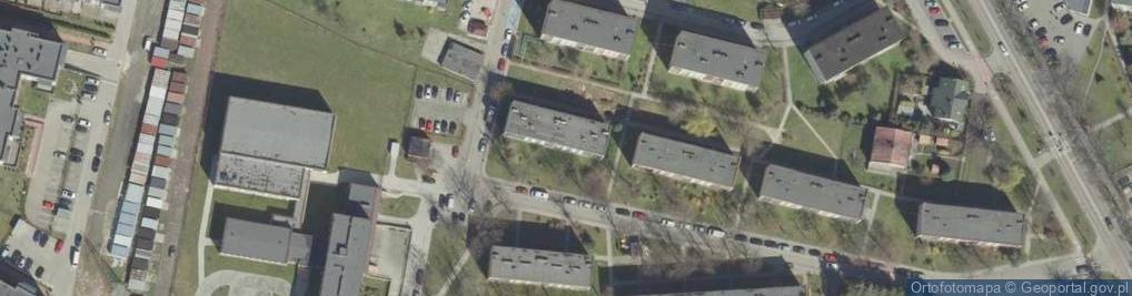 Zdjęcie satelitarne Wspólnota Mieszkaniowa Nieruchomości przy ul.3-Go Maja 7