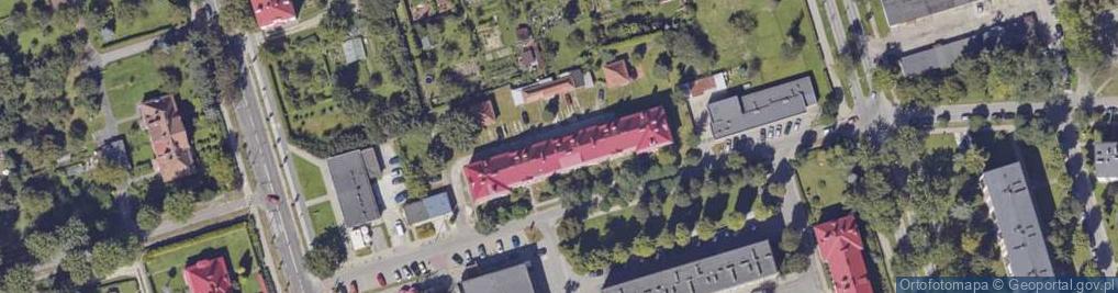 Zdjęcie satelitarne Wspólnota Mieszkaniowa Nieruchomości przy ul.Akacjowej 4