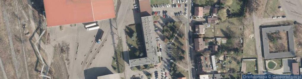 Zdjęcie satelitarne Wspólnota Mieszkaniowa Nieruchomości przy ul.Armii Krajowej 28-42 w Pyskowicach