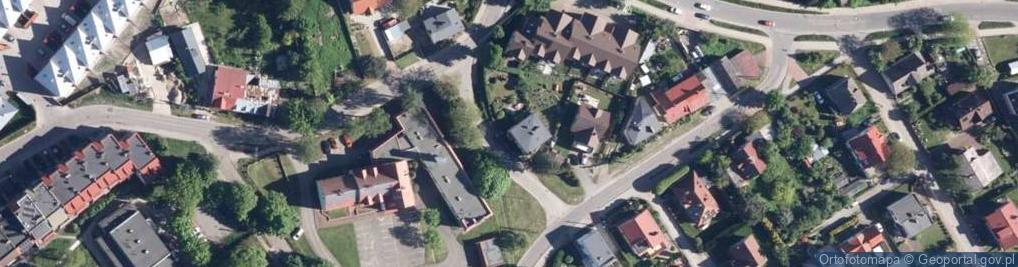 Zdjęcie satelitarne Wspólnota Mieszkaniowa Nieruchomości przy ul.Artylerzystów 21 w Koszalinie