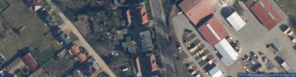 Zdjęcie satelitarne Wspólnota Mieszkaniowa Nieruchomości przy ul.Gdyńskiej nr 19 w Drawsku Pom.