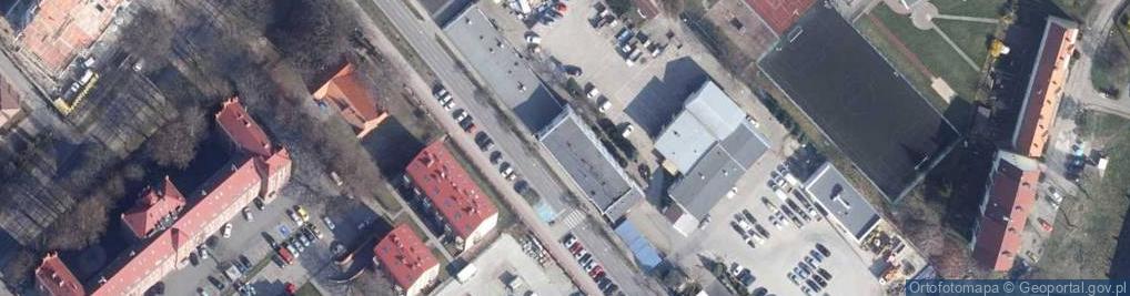 Zdjęcie satelitarne Wspólnota Mieszkaniowa Nieruchomości przy ul.Grochowskiej 6 C-D w Kołobrzegu