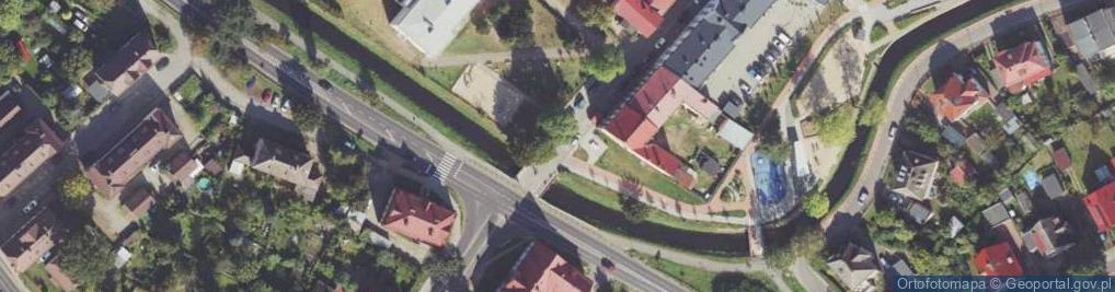 Zdjęcie satelitarne Wspólnota Mieszkaniowa Nieruchomości przy ul.Grunwaldzkiej nr 16, 16A w Białogardzie