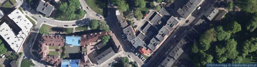 Zdjęcie satelitarne Wspólnota Mieszkaniowa Nieruchomości przy ul.Harcerskiej nr 1 w Koszalinie