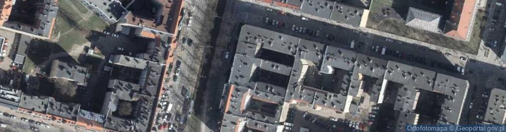 Zdjęcie satelitarne Wspólnota Mieszkaniowa Nieruchomości przy ul.Hrubieszowskiej 5