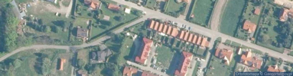 Zdjęcie satelitarne Wspólnota Mieszkaniowa Nieruchomości przy ul.Jaśminowej 8-10 Żernica