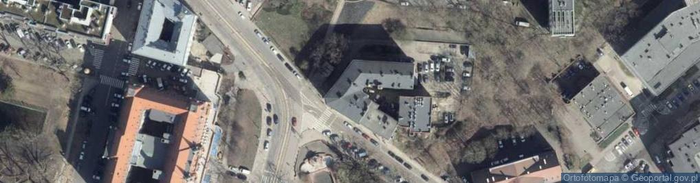 Zdjęcie satelitarne Wspólnota Mieszkaniowa Nieruchomości przy ul.Kopernika 17 B w Szczecinie