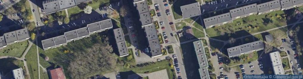 Zdjęcie satelitarne Wspólnota Mieszkaniowa Nieruchomości przy ul.Kopernika 55, 57, 59, 61