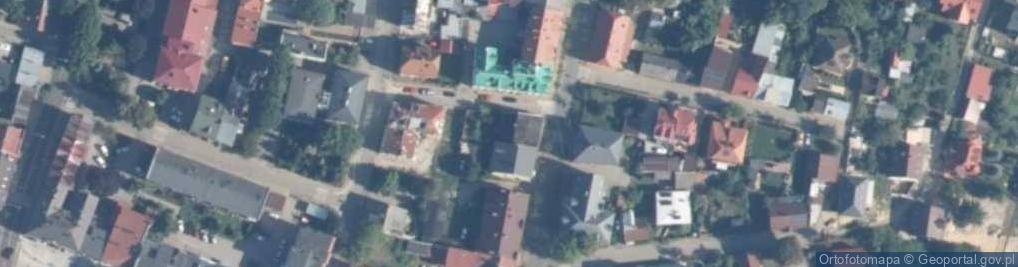 Zdjęcie satelitarne Wspólnota Mieszkaniowa Nieruchomości przy ul.Kościelnej 16 we Włodawie