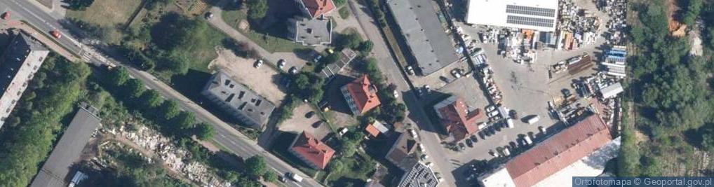 Zdjęcie satelitarne Wspólnota Mieszkaniowa Nieruchomości przy ul.Królowej Jadwigi 3