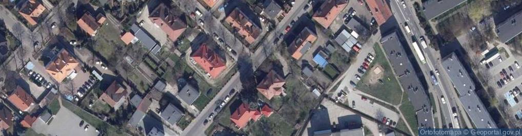 Zdjęcie satelitarne Wspólnota Mieszkaniowa Nieruchomości przy ul.Królowej Jadwigi 6 w Wałczu