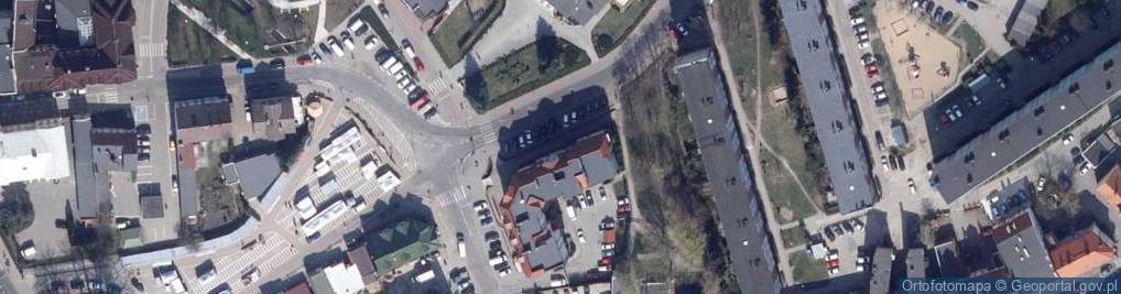 Zdjęcie satelitarne Wspólnota Mieszkaniowa Nieruchomości przy ul.Królowej Jadwigi nr 18 i ul.Tęczowej nr 5-7 w Wałczu