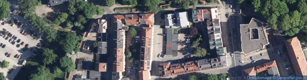 Zdjęcie satelitarne Wspólnota Mieszkaniowa Nieruchomości przy ul.Księżnej Anastazji 13