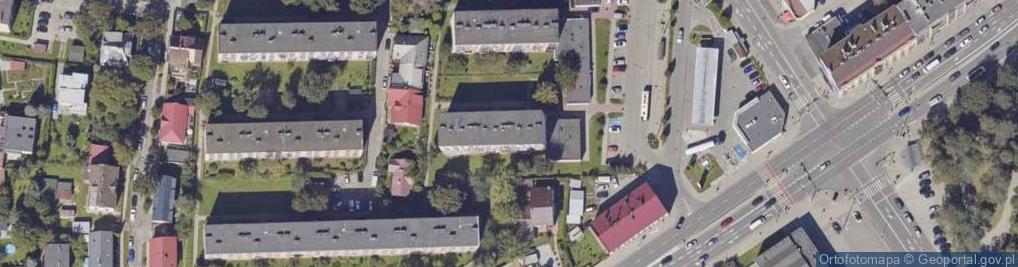 Zdjęcie satelitarne Wspólnota Mieszkaniowa Nieruchomości przy ul.Lelewela 18A