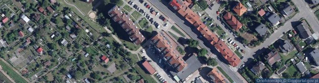 Zdjęcie satelitarne Wspólnota Mieszkaniowa Nieruchomości przy ul.Lotników 26 w Stargardzie Szczecińskim