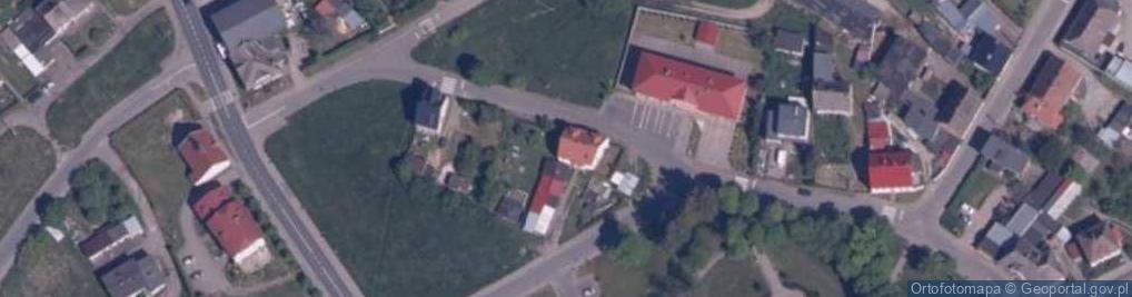 Zdjęcie satelitarne Wspólnota Mieszkaniowa Nieruchomości przy ul.Magazynowej 1 w Polanowie