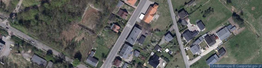 Zdjęcie satelitarne Wspólnota Mieszkaniowa Nieruchomości przy ul.Michalskiego 33 w Knurowie