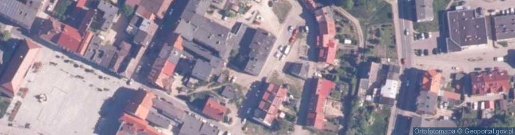 Zdjęcie satelitarne Wspólnota Mieszkaniowa Nieruchomości przy ul.Młyńska 25 w Darłowie