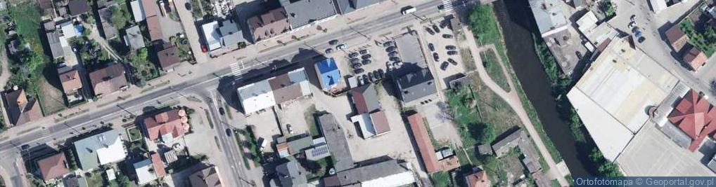 Zdjęcie satelitarne Wspólnota Mieszkaniowa Nieruchomości przy ul.Nassuta 1 w Międzyrzecu Podlaskim