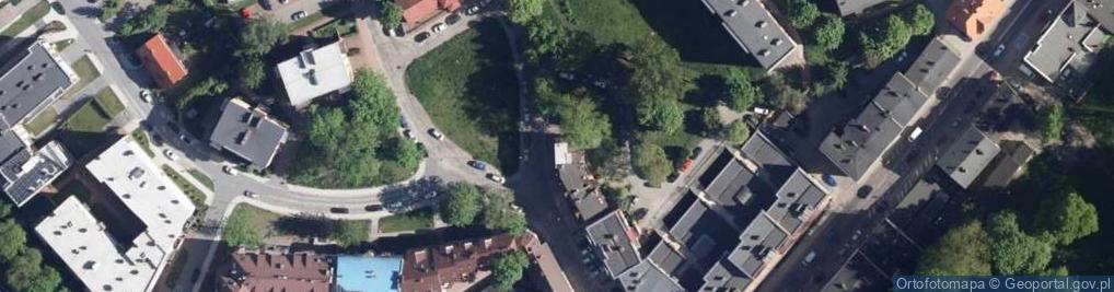 Zdjęcie satelitarne Wspólnota Mieszkaniowa Nieruchomości przy ul.Odrodzenia 7, 7A, 9 w Koszalinie