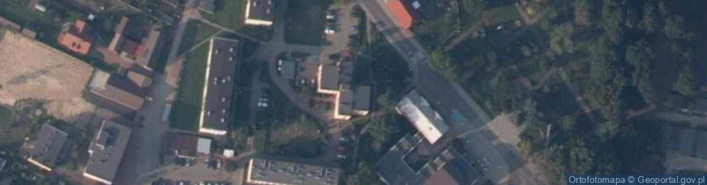 Zdjęcie satelitarne Wspólnota Mieszkaniowa Nieruchomości przy ul.Parkowej 3 w Mirosławcu