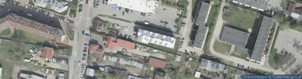 Zdjęcie satelitarne Wspolnota Mieszkaniowa Nieruchomości przy ul.Partyzantów 7