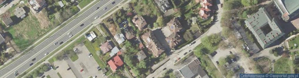 Zdjęcie satelitarne Wspólnota Mieszkaniowa Nieruchomości przy ul.Pielęgniarek 11 w Lublinie