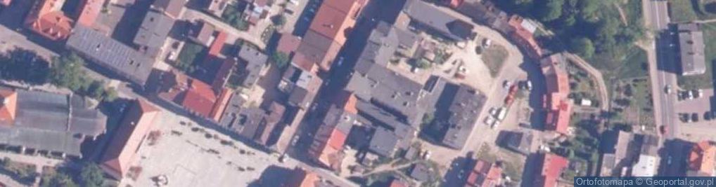 Zdjęcie satelitarne Wspólnota Mieszkaniowa Nieruchomości przy ul.Powstańców Warszawskich 63 w Darłowie