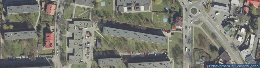 Zdjęcie satelitarne Wspólnota Mieszkaniowa Nieruchomości przy ul.Pułaskiego 91B