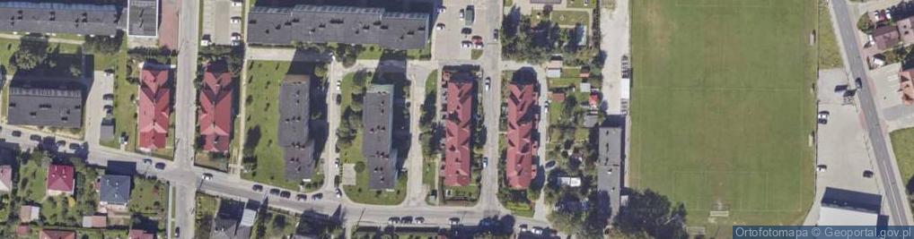 Zdjęcie satelitarne Wspólnota Mieszkaniowa Nieruchomości przy ul.Reja 11 w Tarnowie