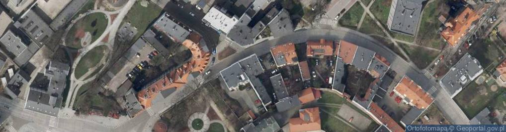 Zdjęcie satelitarne WSPÓLNOTA MIESZKANIOWA NIERUCHOMOŚCI PRZY UL.RYBITWY 13